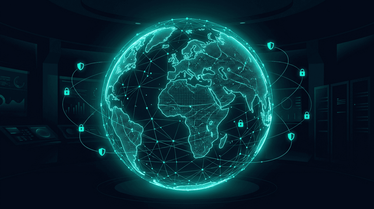Global cybersecurity operations visualization